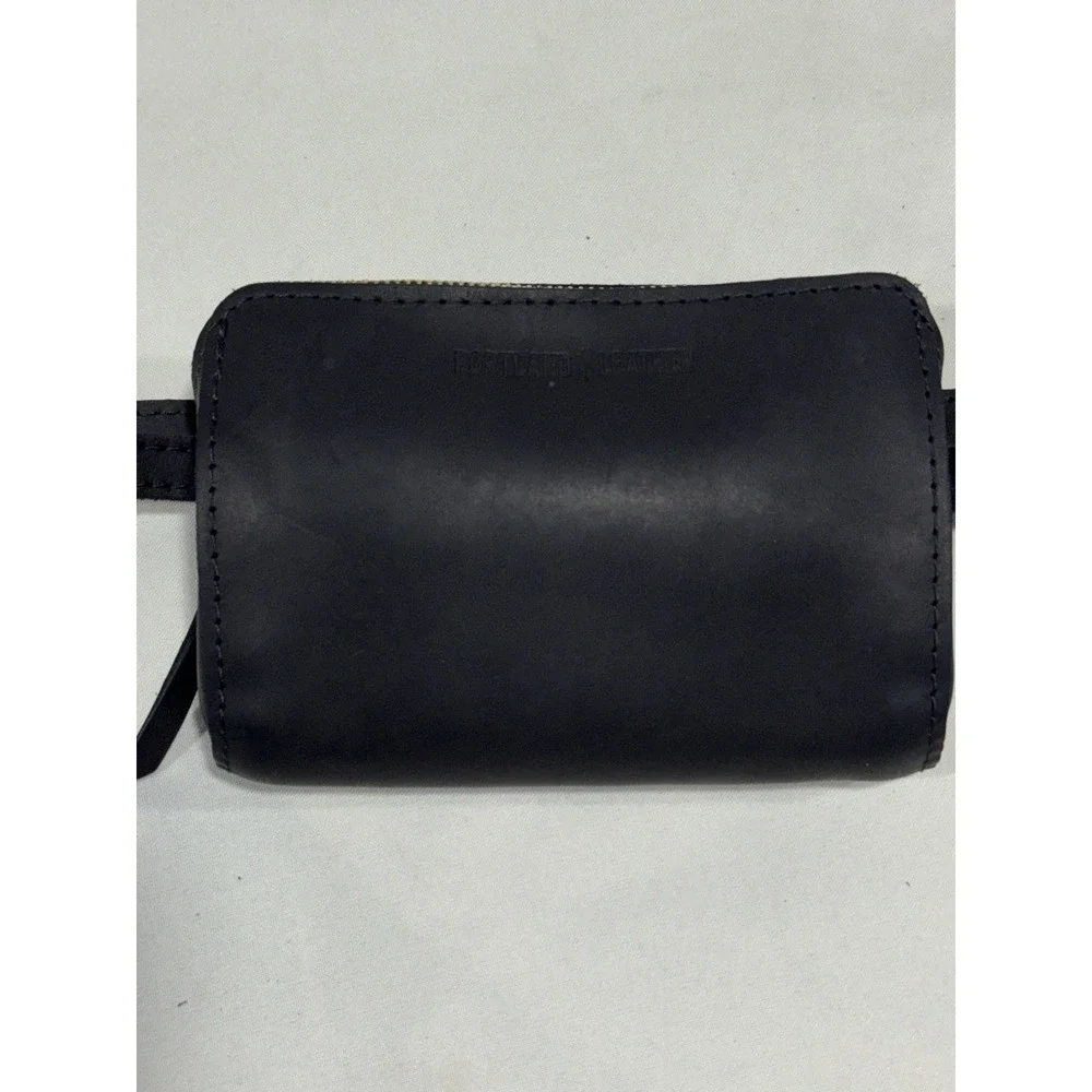 Portland Leather Goods Bag Basic Black Adjustable Waist Belt